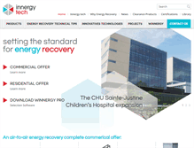 Tablet Screenshot of innergytech.com